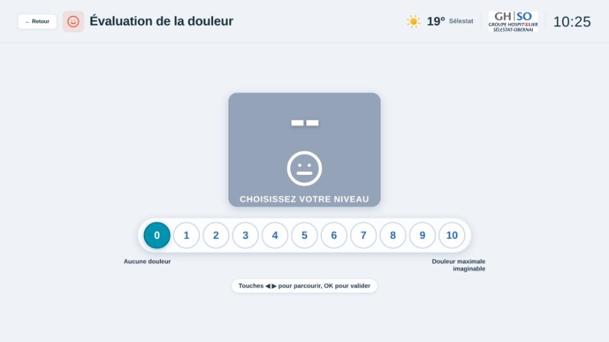 Évaluation de la douleur