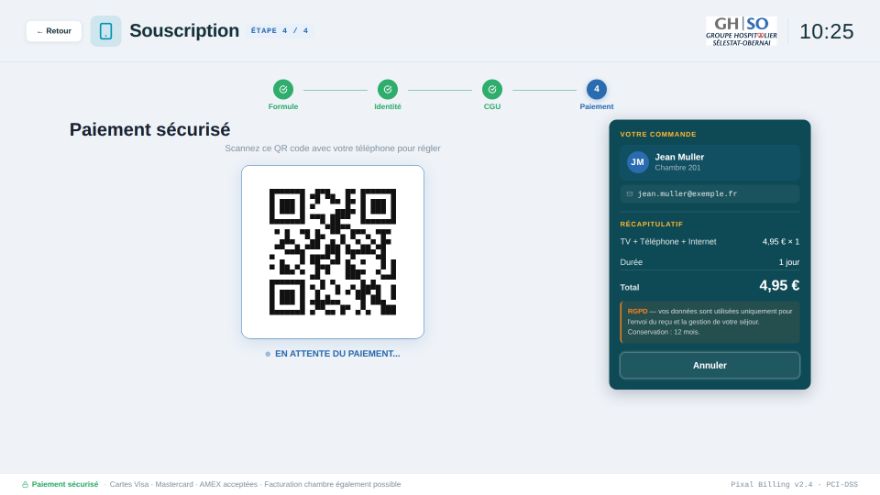 Paiement par QR code